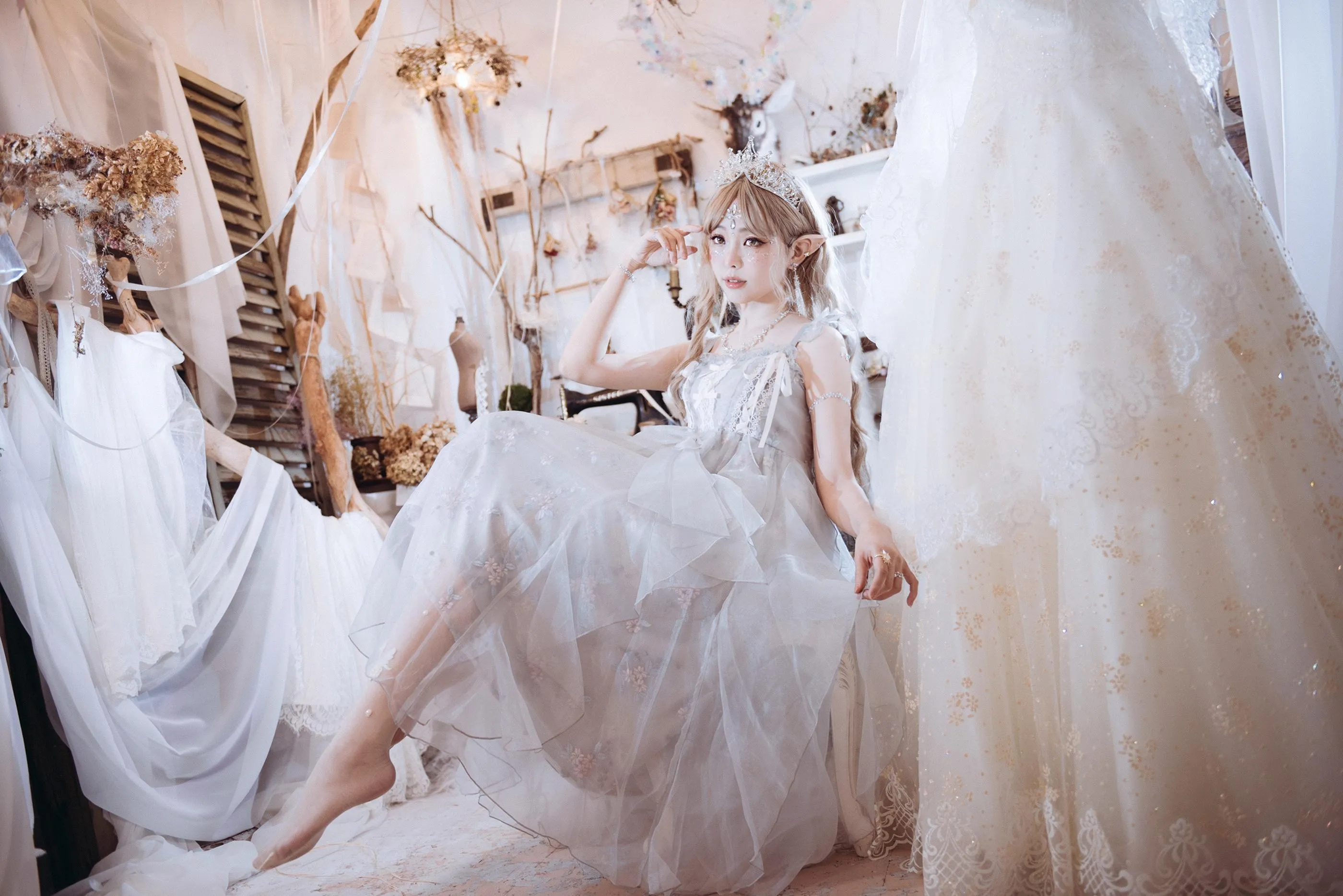 ElyEE子 – NO.90 [2020 Ely Collection] Digital photo set 10套-3 Ice Crystsls Fairy [31P]插图